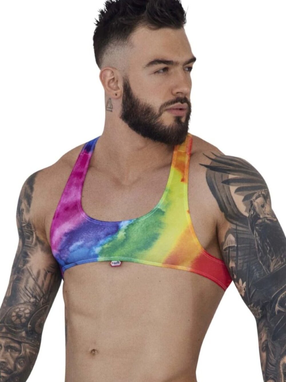 Pikante 1267 Ultra Tie Die Crop Top